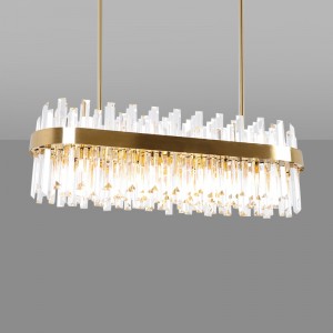 Loft Industry Modern - Razor2 Oval Chandelier